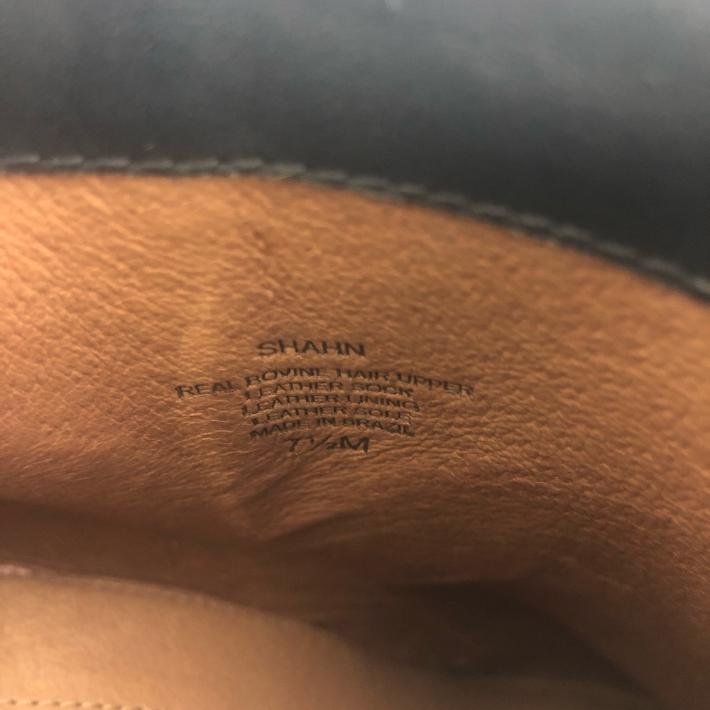 Antonio Melani Animal print block heel boots - Picture 9 of 11